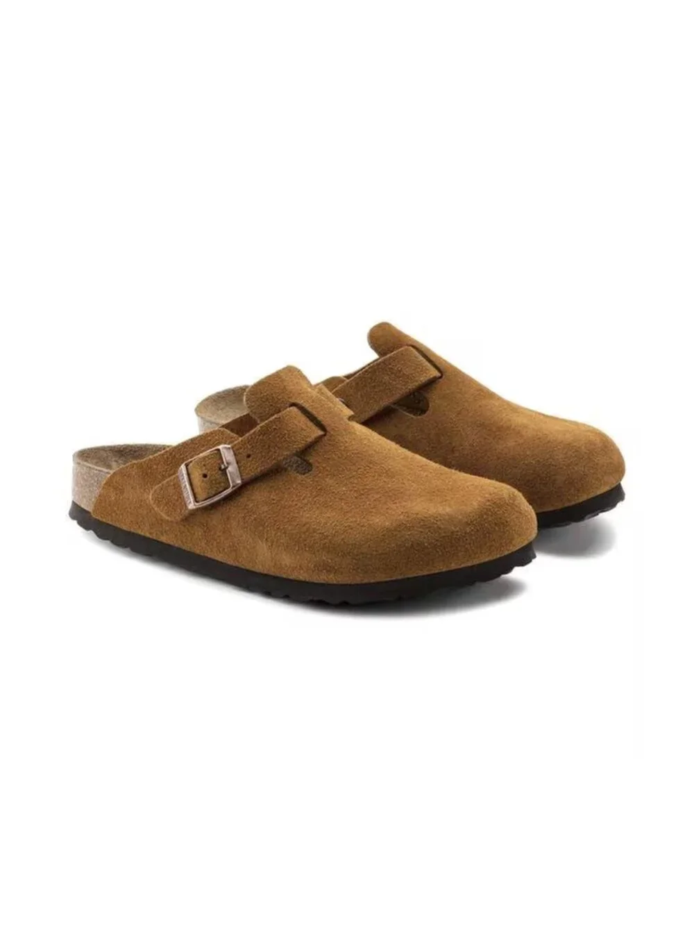 NEW Birkenstock Boston Soft Footbed Suede Leather Clogs